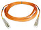 Cable de red Tripp Lite multimodo de fibra dúplex LC-LC 62.5/125 de 1m.