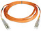 Cable de red Tripp Lite multimodo de fibra dúplex LC-LC 62.5/125 de 2m.