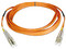 Cable de red Tripp Lite multimodo de fibra dúplex LC-LC 62.5/125 de 5m.