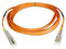 Cable de red Tripp Lite multimodo de fibra dúplex LC-LC 62.5/125 de 15m.