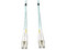 Cable de red Tripp Lite Multimodo de fibra dúplex LC-LC 50/125 de 2m.