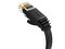 Cable de Red UGREEN Ethernet, UTP Cat6, RJ-45, Plano, 1m. Color Negro.
