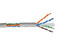 Bobina de cable WAM UTP Cat6 (M-M) de 305m, 23 AWG, Color Blanco.