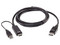 Cable HDMI 1.4 Aten 2L7D02HDP, HDMI a DisplayPort (M-M), 4096 x 2160 @60Hz, 1.8m. Color Negro.