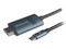 Cable USB-C a HDMI Batauro AD-CHDMI8K Longitud 1.8 m Conector en el Primer Extremo USB Tipo C a HDMI (Macho), 8K 30Hz, 4K 120Hz, Color Plata.