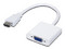 Convertidor HDMI a VGA Brobotix, Color Blanco.