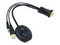 Convertidor Brobotix 150620 VGA (Macho) a HDMI (Hembra) con audio 3.5mm. Color Negro.