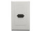 Tapa de Pared BRobotix HDMI Hembra de 1 salida a 90. Color Blanca.