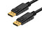 Cable de Video BRobotix de DisplayPort (M) a DisplayPort (M), 1m. Color Negro.