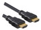 Cable de Video BRobotix 963486 de HDMI (M) a HDMI M, Longitud 1.8m. Color Negro.