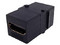 Acoplador HDMI 1.4 (hembra a hembra). Color Negro.