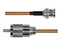 Adaptador Epcom SBNC-142-UHF-60 de Conector BNC Macho a UHF Macho (PL-259), 60 cm.