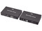 Kit Extensor Matricial HDMI Epcom TT-683-MATRIX-4.0 para distancias de 120 m, Resolución 4K 30Hz, Cat 5e/6. Color Negro