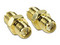 Adaptador en Línea Epcom TT-COU-SMA-RPF-SF de Conector SMA Hembra Inverso a SMA Hembra, Color Dorado.