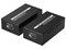 Kit Extensor HDMI Mini, 4K@60Hz a 60 Metros, PoC, Transmisión sobre Cable Cat6.