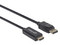 Cable de video Manhattan de DisplayPort (macho) a HDMI (macho), 1.8 metros.