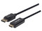 Cable de Vídeo Manhattan de DisplayPort a HDMI (M-M), 1m. Color Negro.