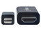Cable de Video Manhattan, de HDMI (M) a Mini DisplayPort (M), longitud 1m.