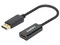 Adaptador Activo DisplayPort a HDMI Manhattan, 4K a 60Hz, Macho a Hembra, Color Negro