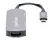 Hub USB Manhattan 190299, USB Tipo C a HDMI, USB Tipo A 3.2 y USB Tipo C, Color Gris.