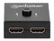 Switch Conmutador Manhattan de Video HDMI de 2 Puertos, Bidireccional, 4K 60HZ.