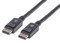 Cable de Video Manhattan DisplayPort, Ultra HD 4K, Blindado, 1m.