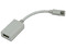 Adaptador Manhattan de Mini-DisplayPort a HDMI 1.4, Color Gris.