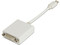 Adaptador Mini-DisplayPort Macho a DVI-D Hembra.