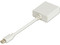 Adaptador Mini-DisplayPort Macho a DVI-D Hembra.
