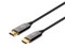 Cable de Video Manhattan 356183, HDMI 2.1 (M-M) de 20m, Enchapado en Oro, 4K 120Hz. Color Negro.
