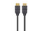 Cable HDMI 2.0 Manhattan 356947 (M-M) de 1 Metros, 4K 60Hz, Enchapado en Oro. Color Negro.