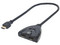 Switch de video Manhattan de 2 puertos HDMI con interruptor.