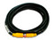 Cable de vídeo Meriva Security MCBL30, conector DIN de 4 pin (Macho) a DIN de 4 pin (Hembra) de 3m. Color Negro.
