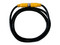 Cable de Video Meriva MCBL10, conector DIN de 4 pin (M) a DIN de 4 pin (H) de 1.5m, Compatible para cámaras móviles, Color Negro.