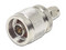 Adaptador en Línea de Conector SMA Macho a N Macho, Níquel, Oro, Teflón.