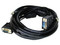 Cable Redleaf VGA con audio, 22.5 m, conectores M-M, diámetro de 8 mm, diseño original de uso rudo, ideal para conexiones de video y sonido en largas distancias.