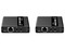 Kit extensor de video HDMI 1.4 SAXXON LKV223P 4K 60Hz HDR. Color Negro.