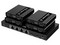 Kit de Extensor HDMI Saxxon LKV724P de 4 Puertos, Resolución 4K hasta 40m y 1080P hasta 70m, Loop HDMI, Cable Cat6/6A/7.