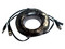 Cable Saxxon WB01-10C de video y energía, Conector BNC (M) y DC(M) A BNC (M) y DC(H), 28AWG, 10m. Color Negro.