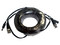 Cable Saxxon WB01-50C de video y energía, Conector BNC (M) y DC(M) A BNC (M) y DC(H), 26AWG, 50m. Color Negro.