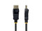 Cable de Video 2.0 StarTech 1M-DP-HDMI-4K60-GR, DisplayPort a HDMI (M-M), Con Conectores de Agarre, 4K 60Hz, 1m. Color Negro.