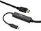 Cable Adaptador de 3m USB-C a DisplayPort, 4K 60Hz, Color Negro.