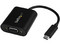 Adaptador de Video Externo StarTech USB-C a VGA. Color Negro