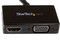Adaptador DP de Audio/Video para viajes, convertidor DisplayPort a HDMI o VGA.