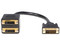 Splitter Divisor Compacto de Video DVI-D de 2 Puertos.