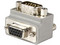 Adaptador de Cable VGA (H) a VGA (M) Tipo 2 Acodado a la Derecha.