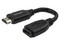 Cable de 15cm  de Extensión HDMI 2.0 - Macho a Hembra HDMI - 4K (60HZ) - Extensor - Negro
