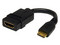 Cable Adaptador de HDMI 1.4 de alta velocidad a Mini HDMI H-M, 12cm.
