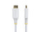 Cable HDMI Premium, Certificado, Alta Velocidad, 3 m, UHD 4K 60Hz/1440p 144Hz, HDR10, HDCP 2.2, ARC, 18 Gb, Recubrimiento de TPE, Color Blanco.