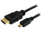 Cable de 1.8m HDMI 1.4 de alta velocidad con Ethernet, Cable Adaptador HDMI a Micro HDMI, Macho a Macho